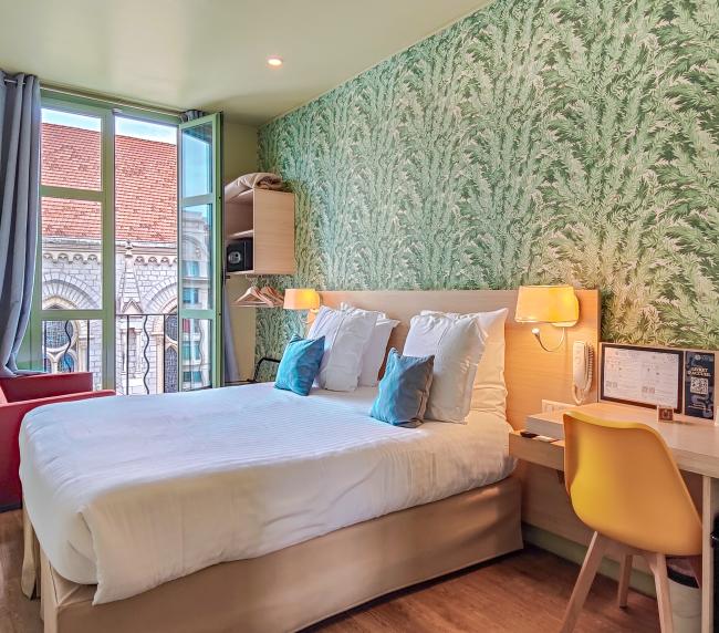AMMI Hôtel du Centre Nice -  Superior Balkon - Zimmer im Viertel Jean Médecin