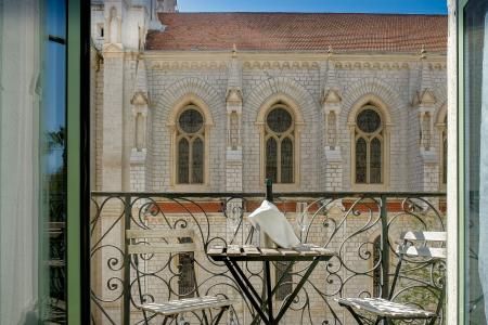 Hôtel du Centre Nice - Camera da letto - Balcone con tavolo